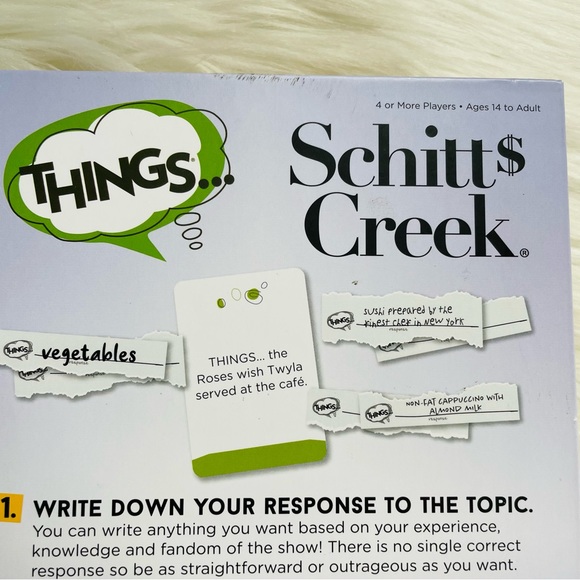 NWT Things… Schitt's Creek Edition Board Game - Picture 4 of 9